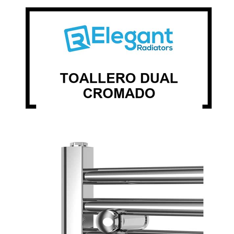 Toallero Dual Cromado