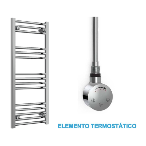 Radiador Toalheiro Elétrico Cromado 400 mm de Largura · Pré-cheio