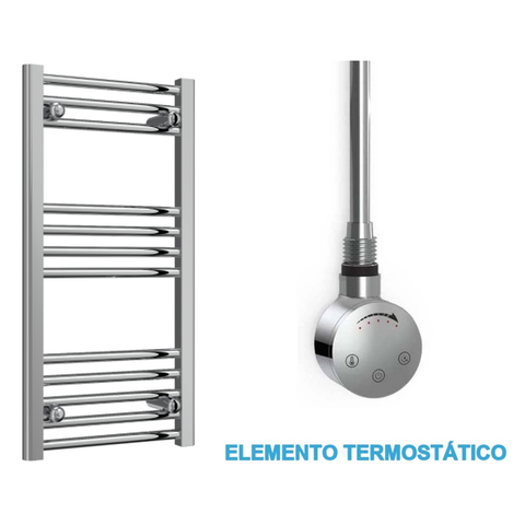 Radiador Toalheiro Elétrico Cromado 400 mm de Largura · Pré-cheio