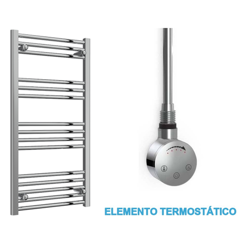 Radiador Toalheiro Elétrico Cromado 500 mm de Largura · Pré-cheio