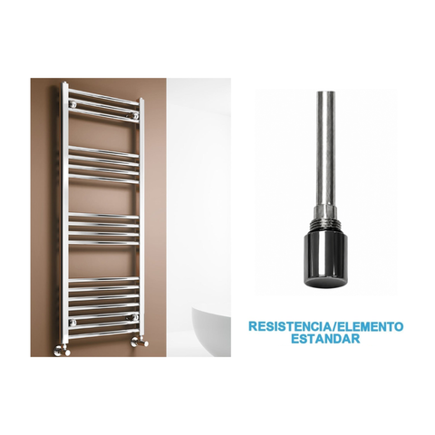 Radiador Toalheiro Elétrico Cromado 500 mm de Largura · Pré-cheio