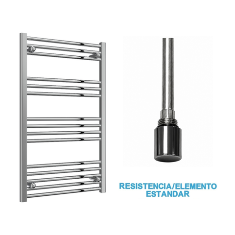 Radiador Toalheiro Elétrico Cromado 600 mm de Largura · Pré-cheio