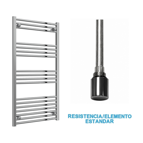 Radiador Toalheiro Elétrico Cromado 600 mm de Largura · Pré-cheio
