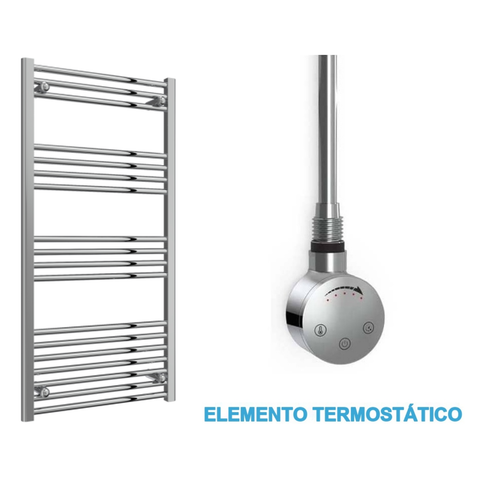 Radiador Toalheiro Elétrico Cromado 600 mm de Largura · Pré-cheio