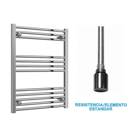 Radiador Toalheiro Elétrico Cromado 600 mm de Largura · Pré-cheio