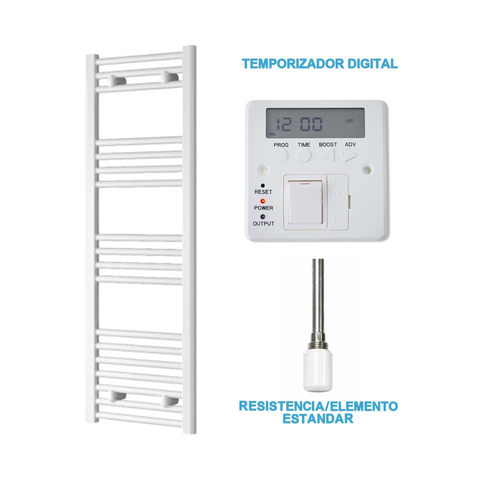 Radiador Toalheiro Elétrico Branco 400 mm de Largura · Pré-cheio