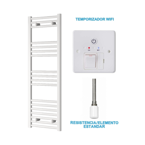 Radiador Toalheiro Elétrico Branco 400 mm de Largura · Pré-cheio
