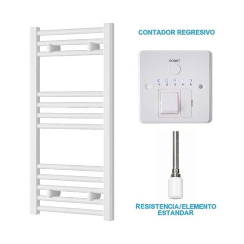 Radiador Toalheiro Elétrico Branco 400 mm de Largura · Pré-cheio