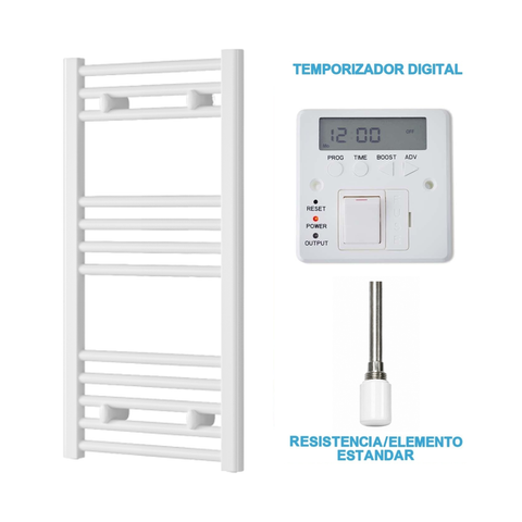 Radiador Toalheiro Elétrico Branco 400 mm de Largura · Pré-cheio