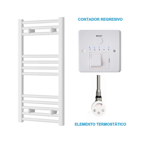 Radiador Toalheiro Elétrico Branco 400 mm de Largura · Pré-cheio