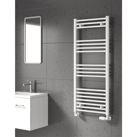 Radiador Toalheiro Branco 500 mm de Largura Aquecimento Central