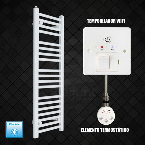 Radiador Toalheiro Elétrico Branco 300 mm de Largura · Pré-cheio
