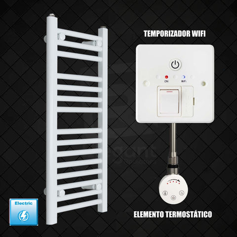 Radiador Toalheiro Elétrico Branco 300 mm de Largura · Pré-cheio