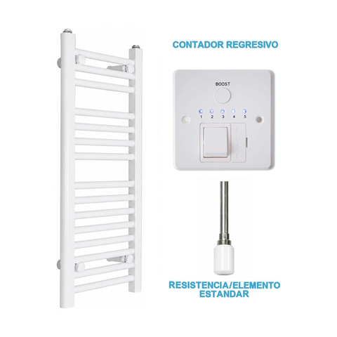 Radiador Toalheiro Elétrico Branco 300 mm de Largura · Pré-cheio