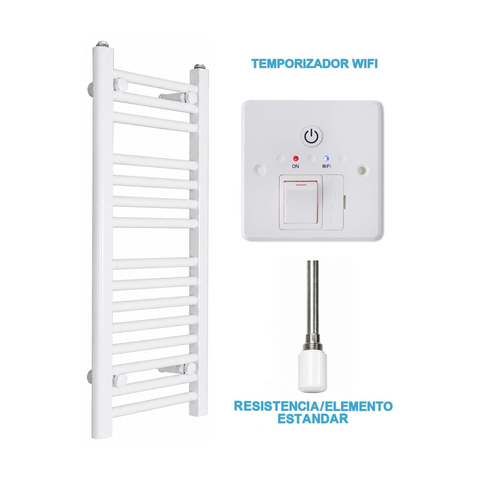 Radiador Toalheiro Elétrico Branco 300 mm de Largura · Pré-cheio